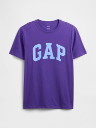 Футболка мужская GAP с логотипом 1159850145 (Фиолетовый L)