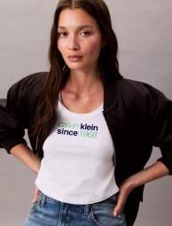 Жіноча футболка Calvin Klein з оксамитовим логотипом 1159850182 (Білий XS)