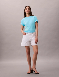 Жіноча футболка Calvin Klein з принтом 1159850189 (Блакитний XS)