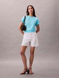 Жіноча футболка Calvin Klein з принтом 1159850189 (Блакитний XS)