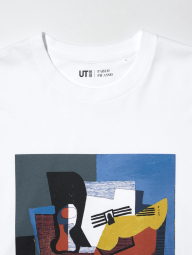 Футболка UNIQLO UT Graphic з принтом Pablo Picasso 1159850341 (Білий 3XL)