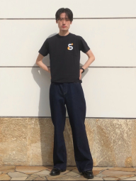 Футболка UNIQLO з принтом One Piece 1159850506 (Чорний XL)