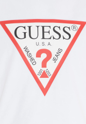 Чоловічі футболки Guess з логотипом 1159850566 (Білий L)