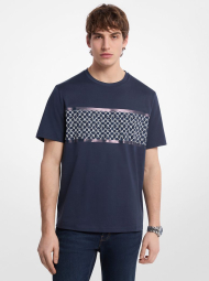 Майка чоловіча Michael Kors з принтом 1159850645 (Синій L)