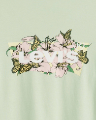 Жіноча футболка з принтом 1159850708 (Зелений S)