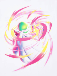 Футболка с рисунком Pokemon Gardevoir UNIQLO 1159850807 (Белый M)