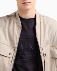 Футболка Armani Exchange с логотипом 1159850850 (Синий XL)