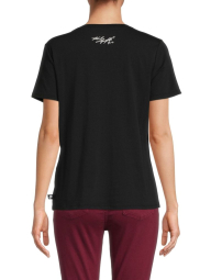 Женская футболка Karl Lagerfeld Paris с логотипом 1159851050 (Черный S)