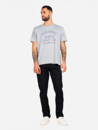 Мужская футболка Guess с принтом 1159851119 (Голубой XXL)