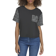 Женская футболка Karl Lagerfeld Paris 1159851120 (Черный M)