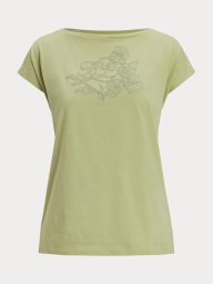 Женская футболка Ralph Lauren с вышивкой 1159851358 (Зеленый S)