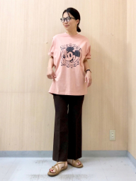 Футболка UNIQLO с Mickey Mouse Disney 1159851366 (Розовый 3XL)