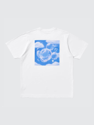 Футболка UNIQLO с принтом Mickey Mouse сзади 1159851369 (Белый XS)