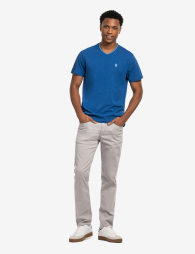 Футболка U.S. Polo Assn с логотипом 1159851518 (Синий M)