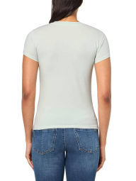 Женская футболка Armani Exchange со стразами 1159851555 (Зеленый L)