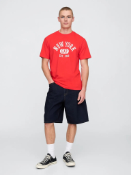 Футболка чоловіча GAP з логотипом 1159851569 (Червоний M)