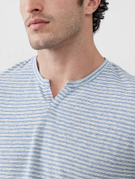 Чоловічі футболки Banana Republic 1159851743 (Синій/Білий M)