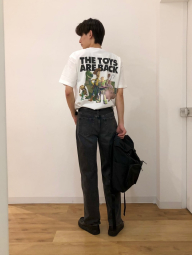 Футболка UNIQLO з принтом Toy Story 1159851816 (Білий S)