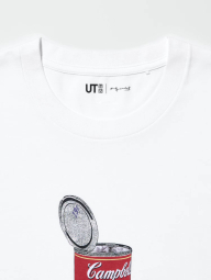 Футболка с принтом NY POP ART UT UNIQLO 1159851960 (Белый XXL)