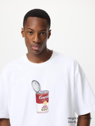 Футболка с принтом NY POP ART UT UNIQLO 1159851960 (Белый XXL)