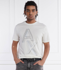 Футболка Armani Exchange с логотипом 1159852186 (Молочный XL)