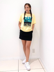 Футболка UT Archive One Piece UNIQLO с принтом 1159852416 (Желтый M)