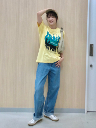 Футболка UT Archive One Piece UNIQLO с принтом 1159852416 (Желтый M)