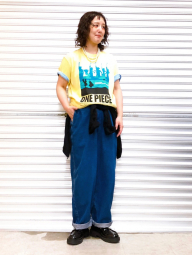 Футболка UT Archive One Piece UNIQLO с принтом 1159852416 (Желтый M)