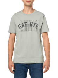 Мужская футболка GAP с принтом 1159852549 (Зеленый L)