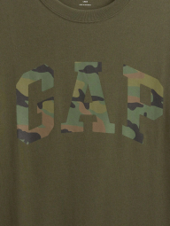 Футболка мужская GAP с логотипом 1159852550 (Зеленый XXL)