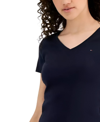 Базовая футболка Tommy Hilfiger с логотипом 1159852573 (Синий XXL)