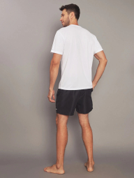 Чоловічий рашгард Calvin Klein футболка для купання із захистом від сонця UPF 40 1159852882 (Білий XXL)