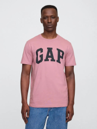 Футболка мужская GAP с логотипом 1159853025 (Розовый L)