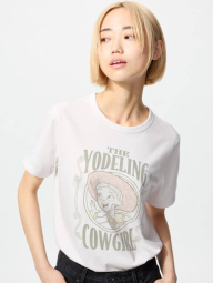 Футболка UNIQLO TOY STORY UT з принтом 1159853129 (Білий XS)