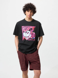 Футболка UNIQLO Disney's Mickey Faces UT 1159853149 (Чорний S)