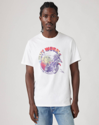 Футболка Levi's с принтом 1159853226 (Белый L)