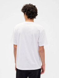 Мужская футболка GAP с принтом 1159853234 (Белый M)