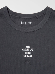 Футболка BATMAN UNIQLO 1159853279 (Серый XS)