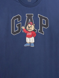 Мужская футболка GAP с принтом 1159853300 (Синий XL)