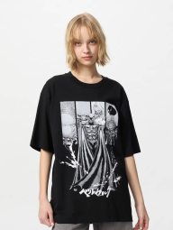 Футболка MANGA Berserk UNIQLO с принтом 1159853370 (Черный M)