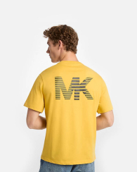 Мужская футболка Michael Kors с логотипом 1159853982 (Желтый XL)