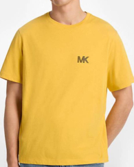 Мужская футболка Michael Kors с логотипом 1159853982 (Желтый XL)