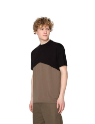 Мужская футболка Armani Exchange 1159854062 (Черный/Зеленый XL)