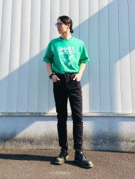 Футболка PEANUTS UT UNIQLO с принтом 1159854073 (Зеленый M)