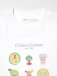 Футболка с принтом Calico Critters UNIQLO 1159854230 (Белый L)