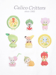 Футболка с принтом Calico Critters UNIQLO 1159854230 (Белый L)