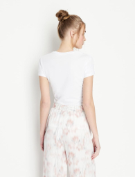 Женская футболка Armani Exchange с принтом 1159854360 (Белый XS)