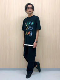 Футболка з принтом NY POP ART UT UNIQLO 1159855176 (Чорний L)