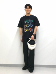 Футболка з принтом NY POP ART UT UNIQLO 1159855176 (Чорний L)