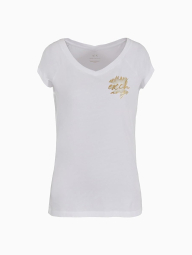 Жіноча футболка Armani Exchange з логотипом 1159854599 (Білий XS)